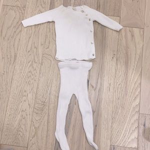 Lilette rib knit baby set